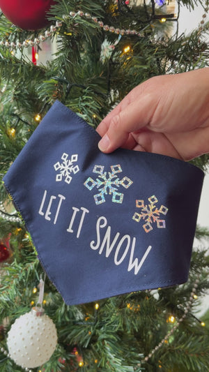 
            
                Load and play video in Gallery viewer, Bandana | Christmas | Let it Snow
            
        