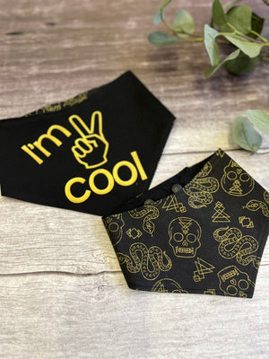 Bandana | I'm 2 Cool / Tattoo Vibes