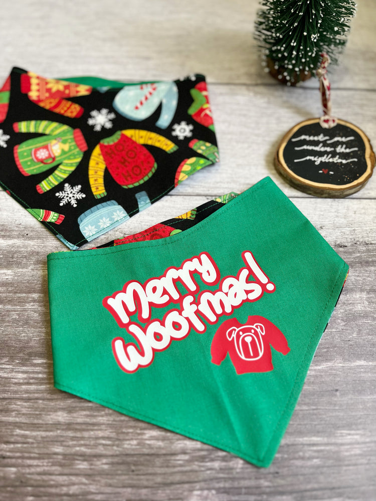 Bandana | Christmas | Merry Woofmas! / Christmas Jumpers