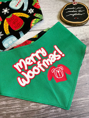 Bandana | Christmas | Merry Woofmas! / Christmas Jumpers