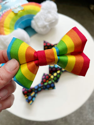Bow Tie Rainbow Pride