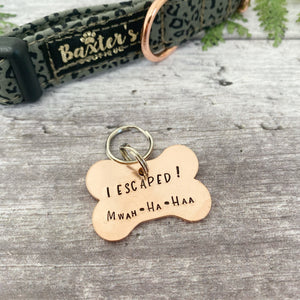 Handmade Dog ID Tag